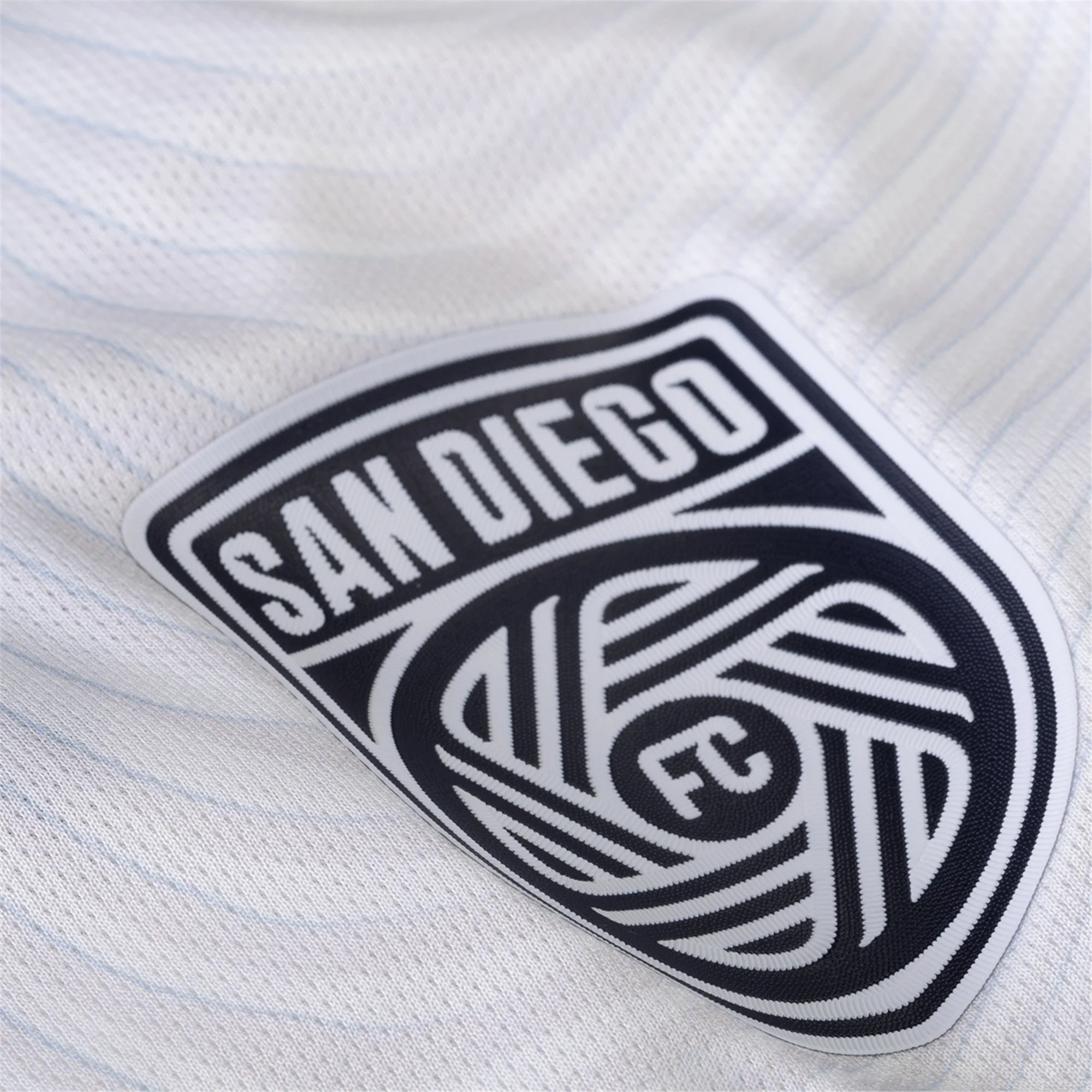 adidas San Diego FC Authentic Hamady Diop Away Jersey 25/26 w/ MLS & Apple Patch (White)