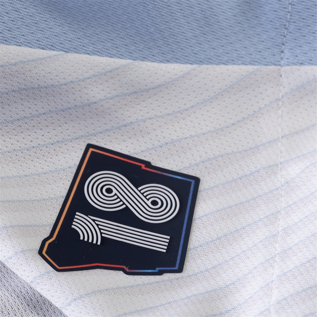 adidas San Diego FC Authentic Luca Bombino Away Jersey 25/26 w/ MLS & Apple Patch (White)