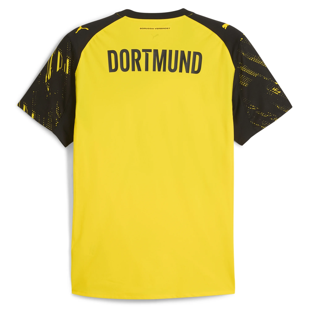 Puma BVB Dortmund Authentic Home Jersey 25/26 (Faster Yellow/Puma Black)