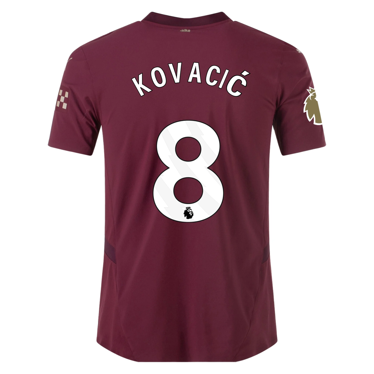 Puma Manchester City Authentic Mateo KovaÄiÄ‡ Third Jersey w/ EPL + Club World Cup Patch 24/25 (Dark Jasper)