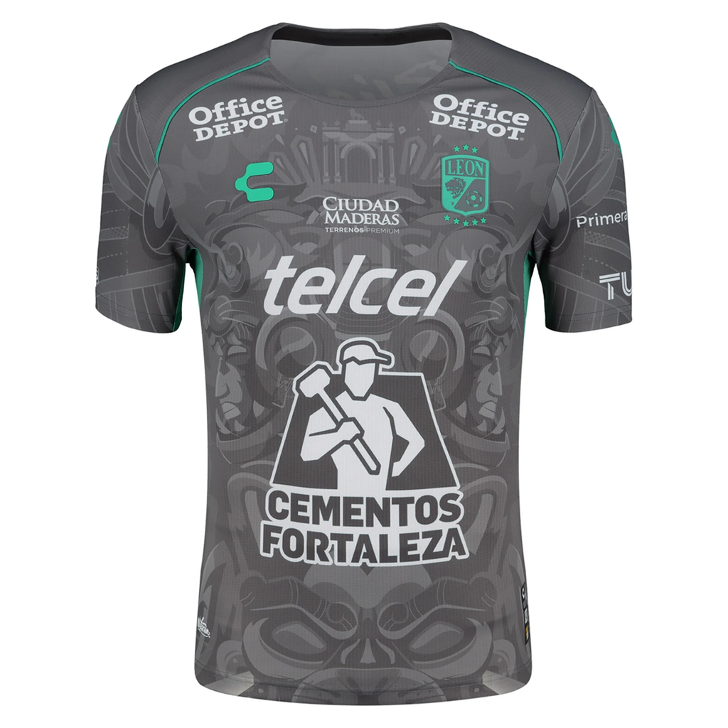 Charly Rodrigo Echeverria Leon Third Jersey 24/25 (Grey/Green)