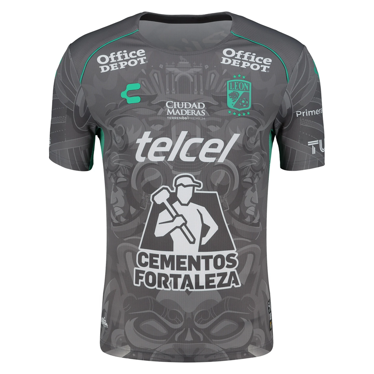 Charly Rodrigo Echeverria Leon Third Jersey 24/25 (Grey/Green)