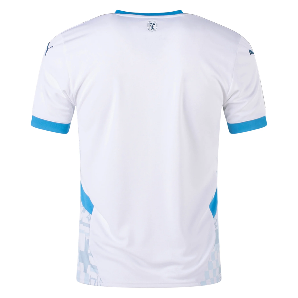 Puma Olympique Marseille Home Jersey 24/25 (Puma White/Bleu Azur)