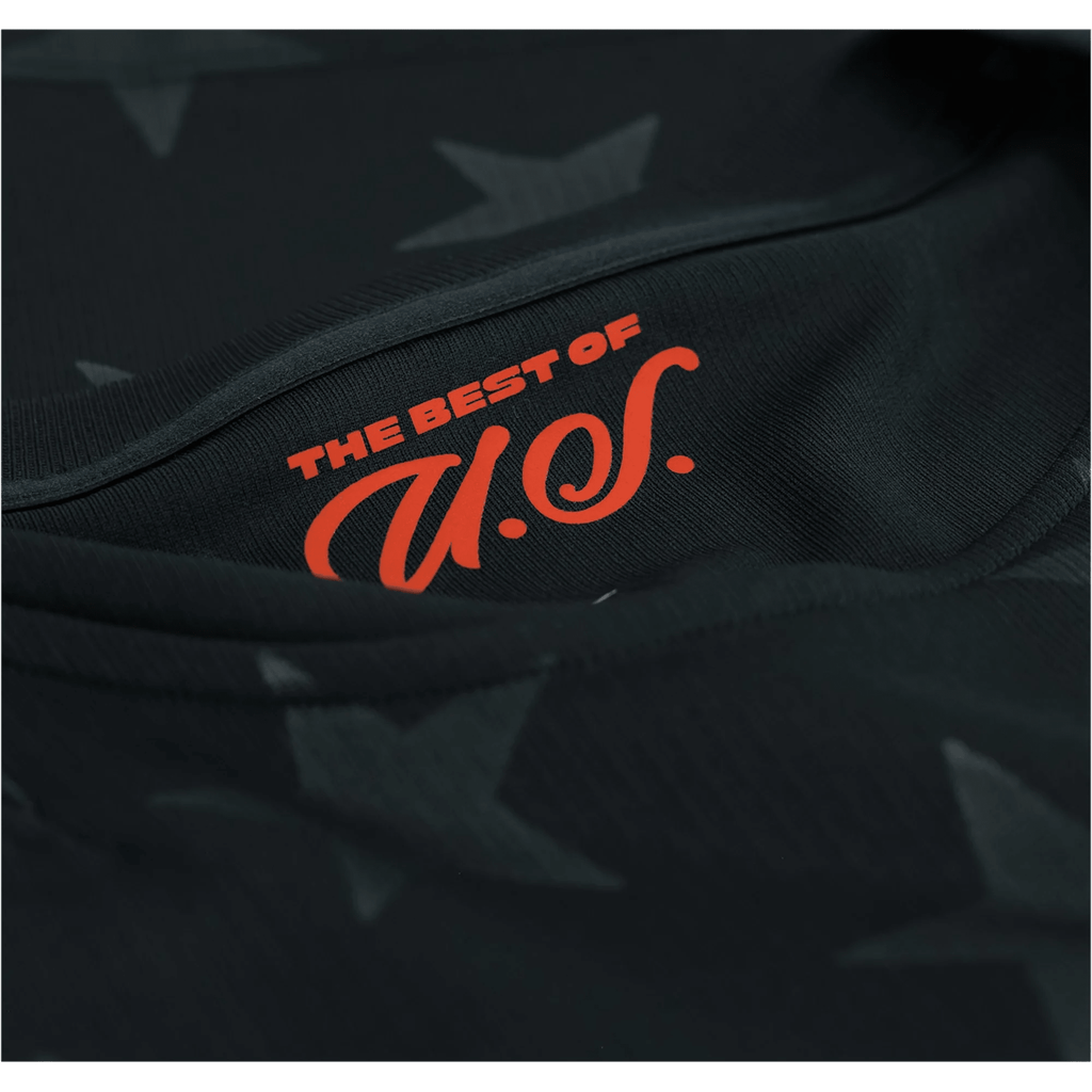 Nike Mens Weah United States Away Stadium Jersey 2026 (Dark Obsidian/Pure Platinum)
