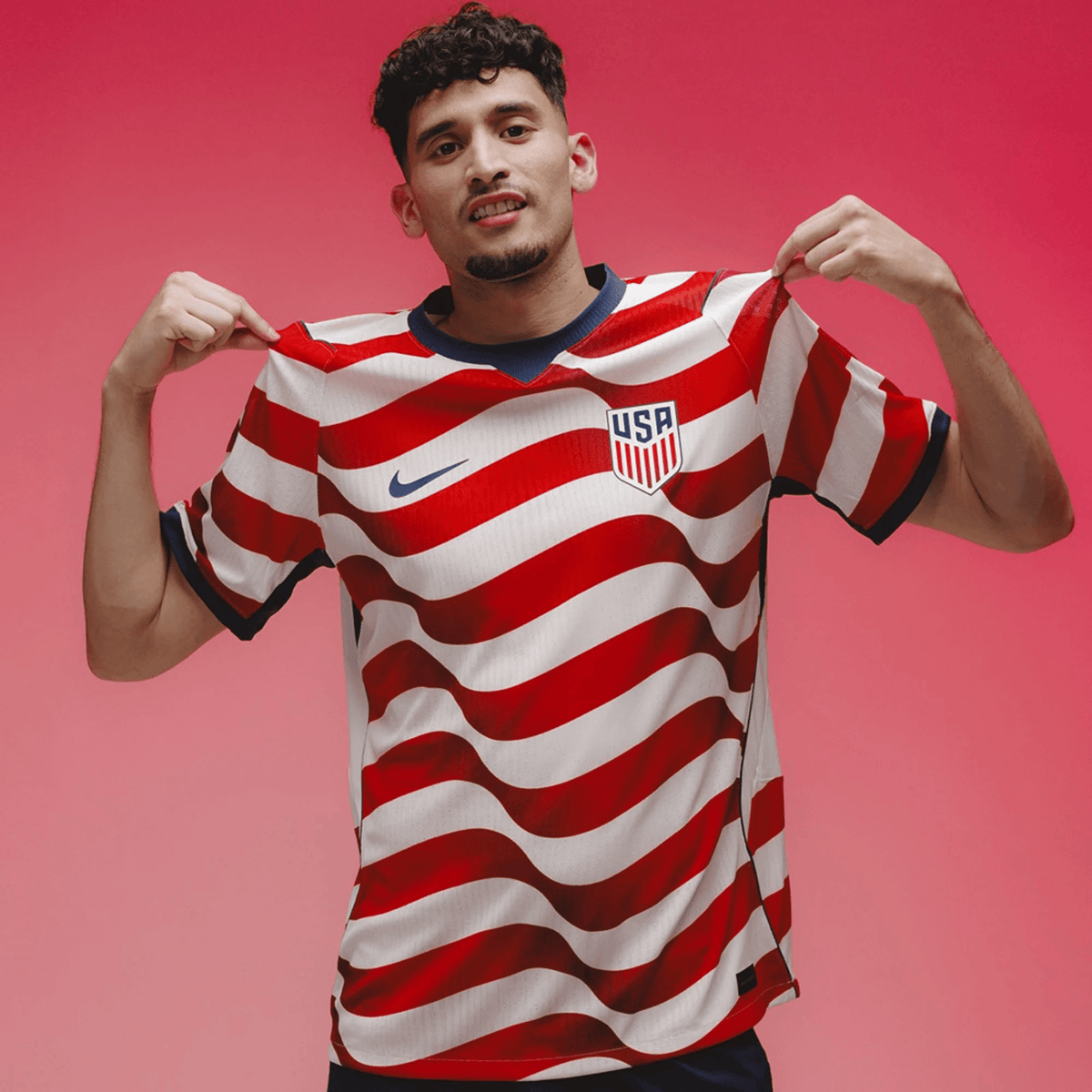 Nike Mens United States Match Authentic Home Jersey 2026 (Sail/Midnight Navy)