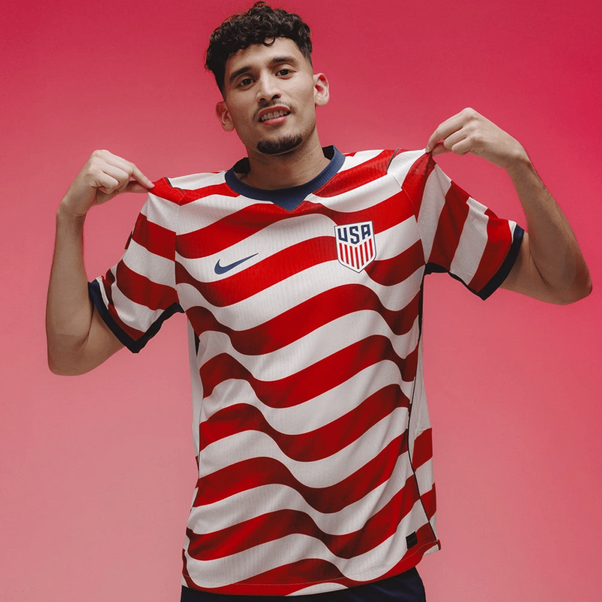 Nike Mens Carter-Vickers United States Match Authentic Home Jersey 2026 (Sail/Midnight Navy)