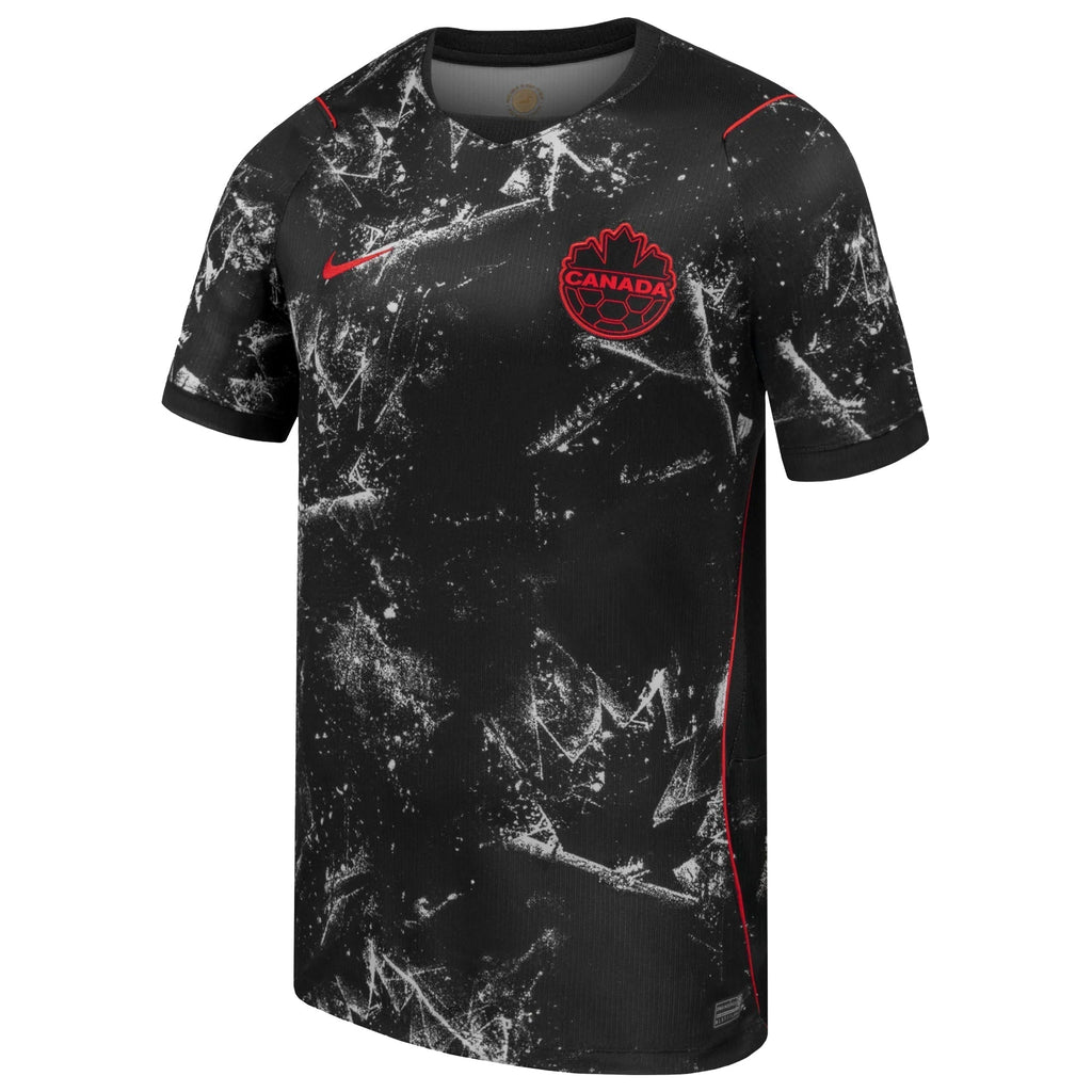 Nike Mens Canada Away Stadium Jersey 2026 (Black)