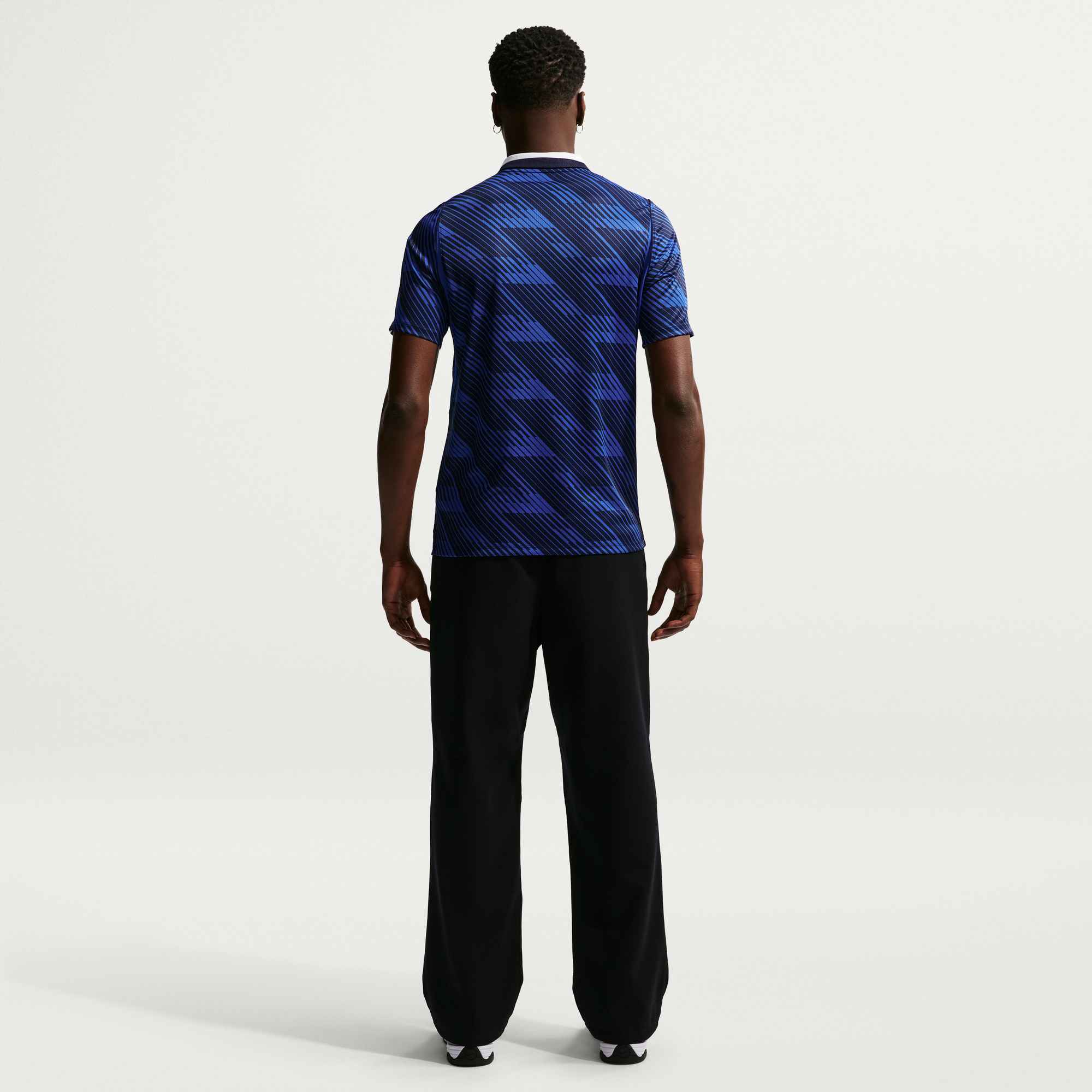 Nike Men's France Désiré Doué Home Stadium Jersey 2026 (Game Royal/Metallic Copper)
