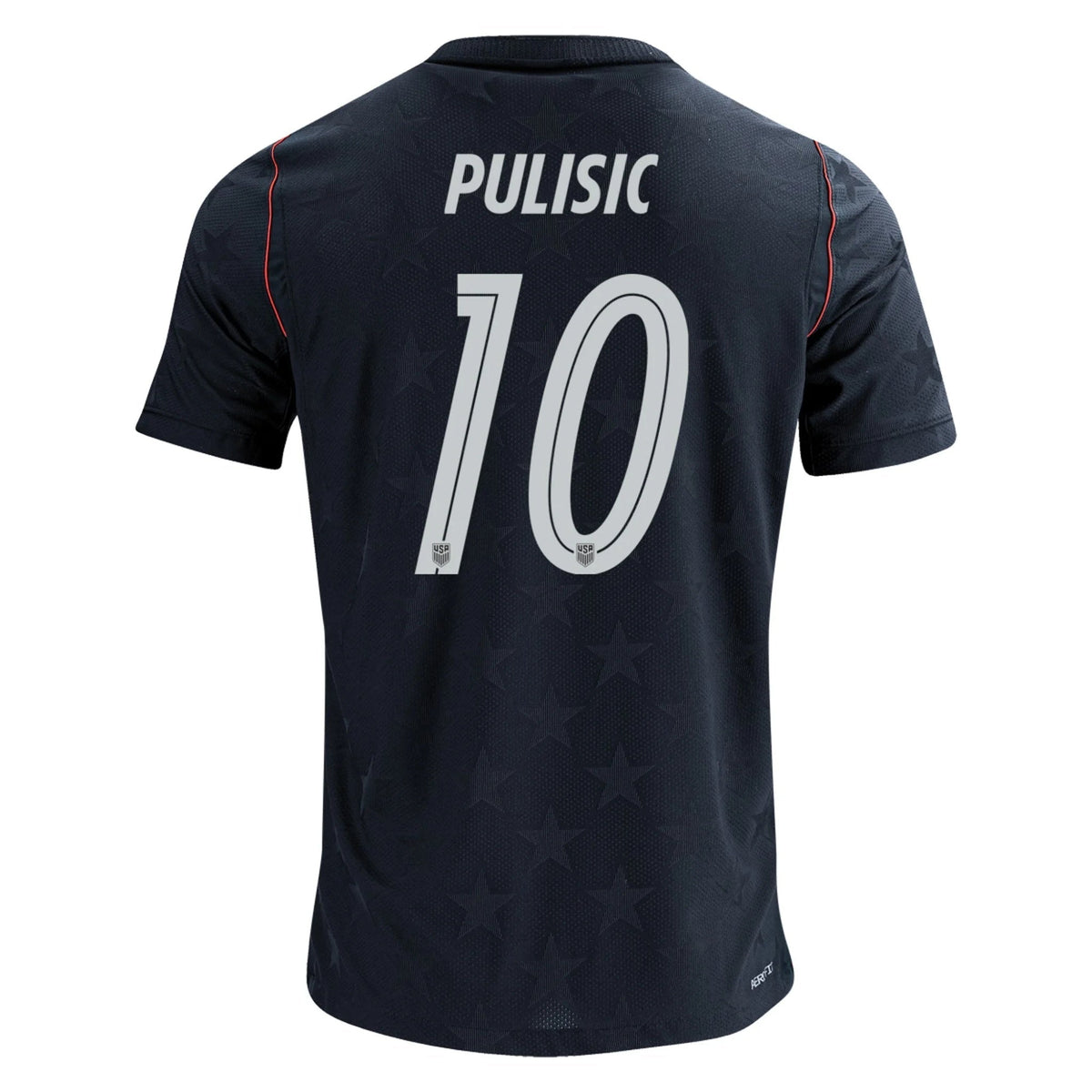 Nike Men's Christian Pulisic United States Match Authentic Away Jersey 2026 (Dark Obsidian/Pure Platinum)