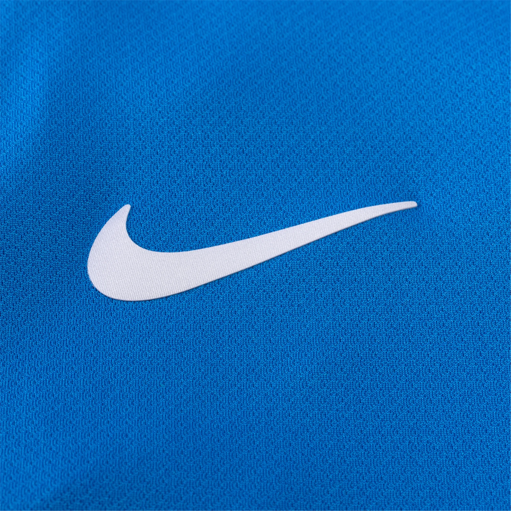 Nike Men's Atletico Madrid ClÃ©ment Lenglet T90 Third Jersey La Liga Patch 25/26 (Photo Blue/Sport Red)