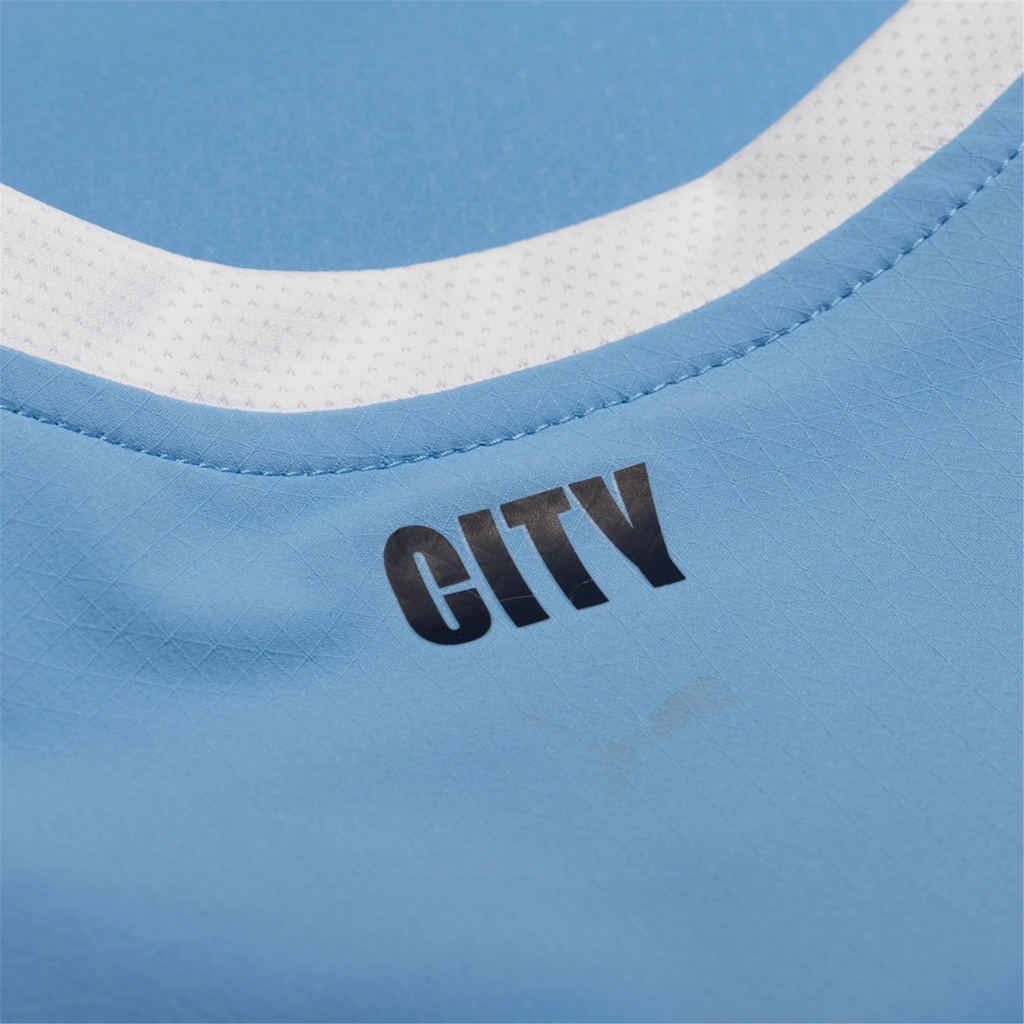Puma Manchester City Authentic Kovacic Home Jersey w/ Champions League Patches 25/26 (Team Light Blue/White)