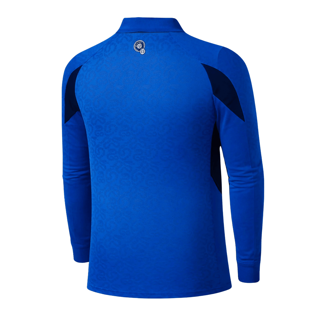 Umbro Menâ€™s El Salvador Long Sleeve Home Jersey 2026(Blue)